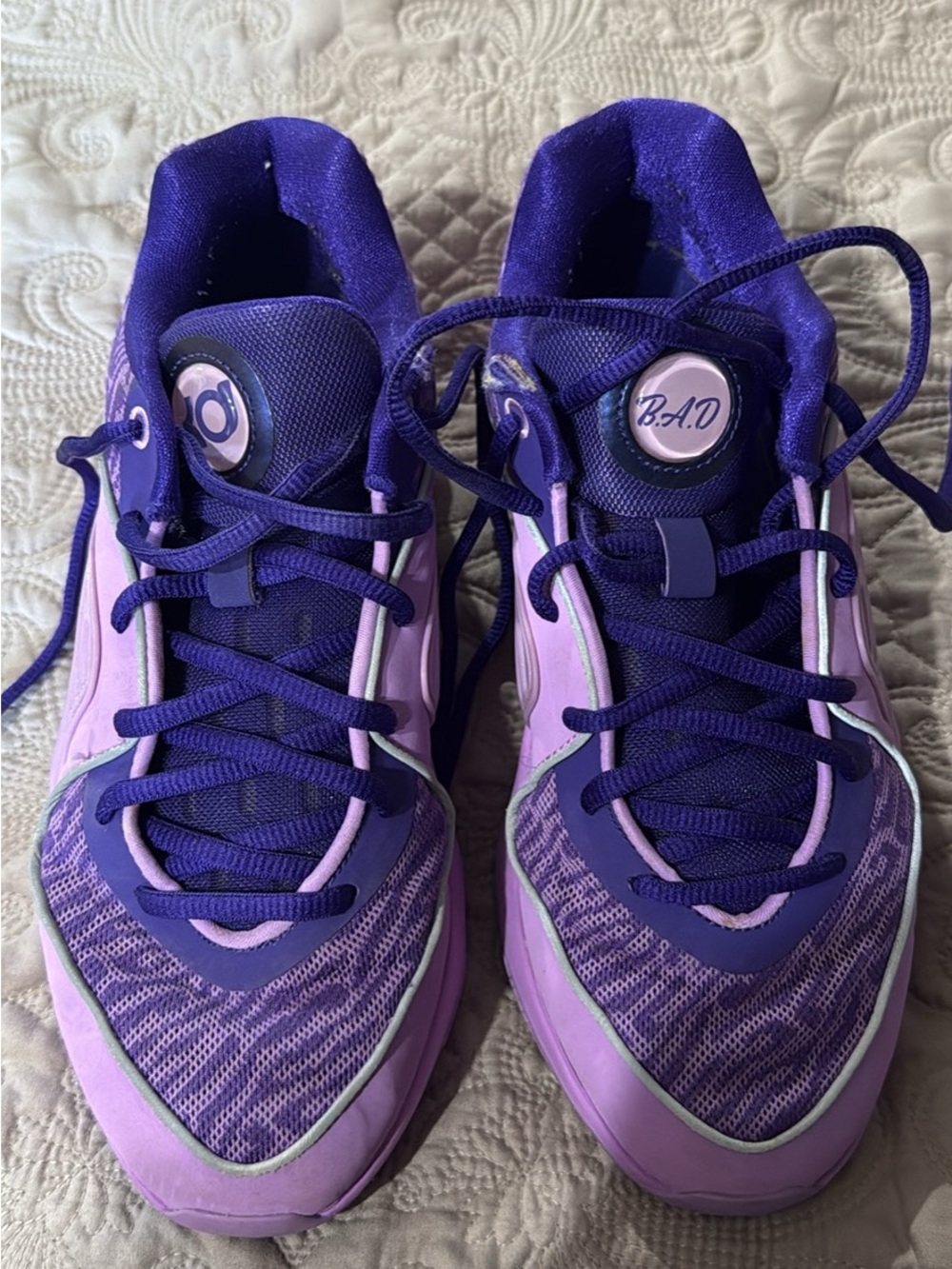 Nike Women's Purple and Lavender Athletic Sneakers